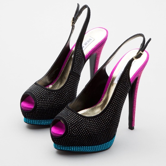 ‼️SOLD‼️Steve Madden Multi-Color Masqraid Platform - Picture 3 of 8